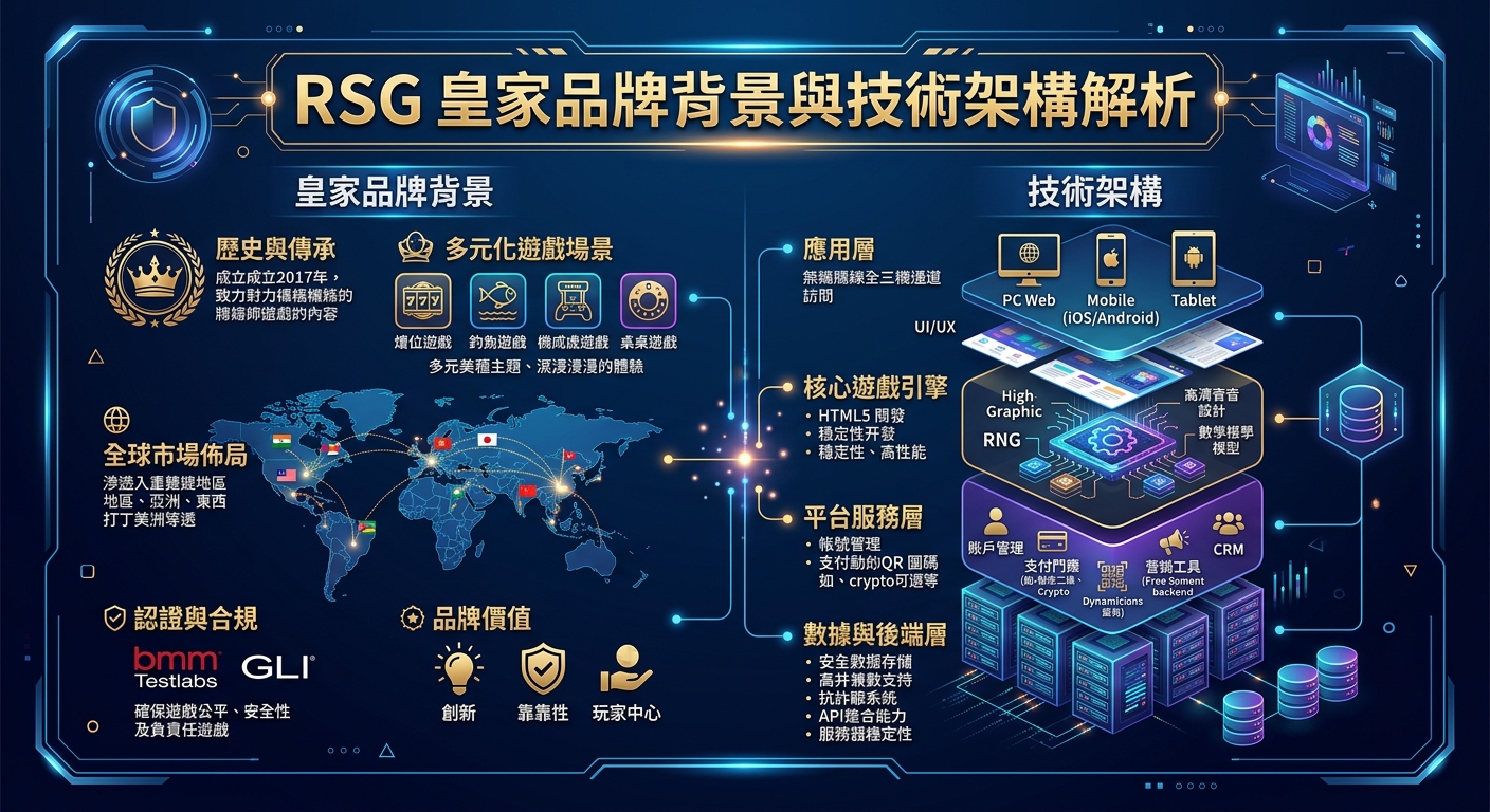 RSG 皇家品牌背景與技術架構解析
