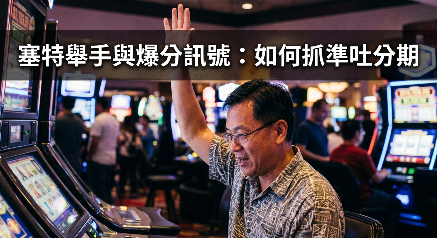塞特舉手與爆分訊號:如何抓準吐分期